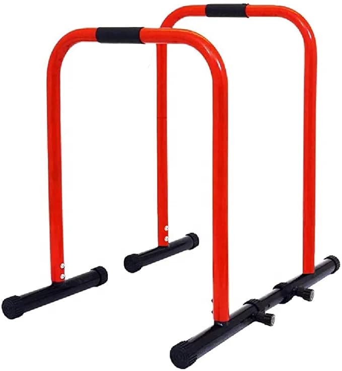 Custom color independent traction bar and parallel bars for dive station Dive bar