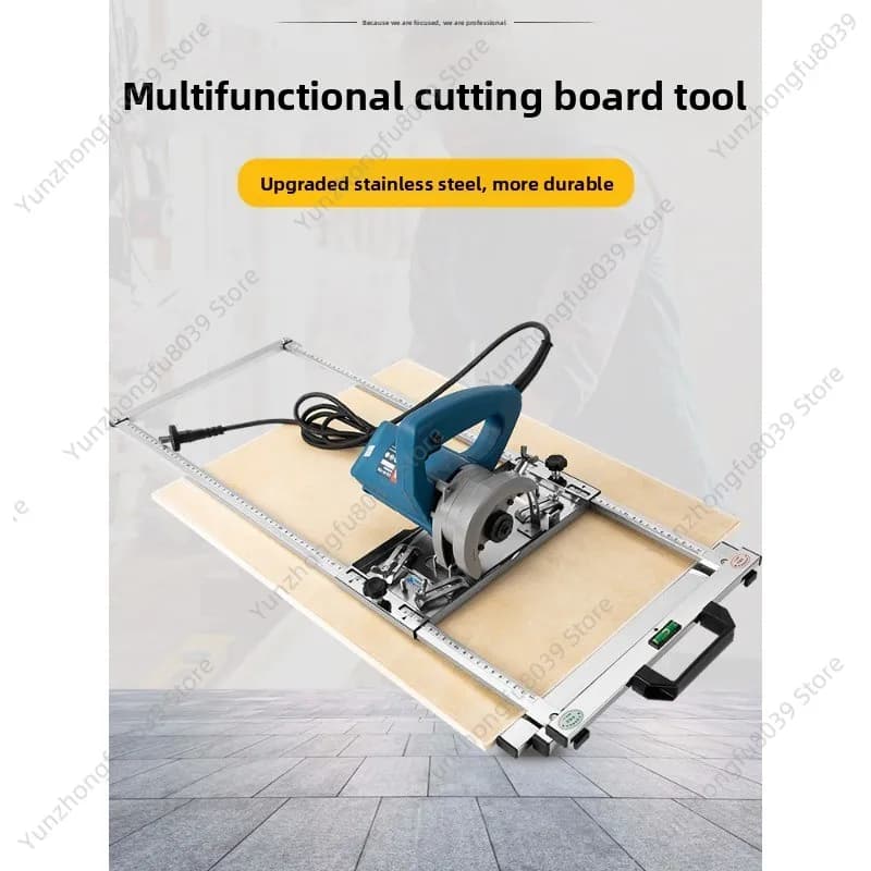 Woodworking Cutting Board Artifact Cutting Machine Baseplate Hand Saw Modified Bracket Tool Multi-function Positioning