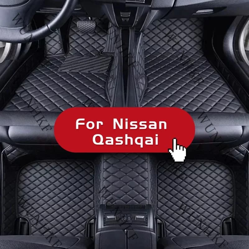 Premium Durable Car Floor Mats For Nissan Qashqai J10 2013 2012 2011 2010 2009 2008 2007 Auto Interior Styling Waterproof Dustpr