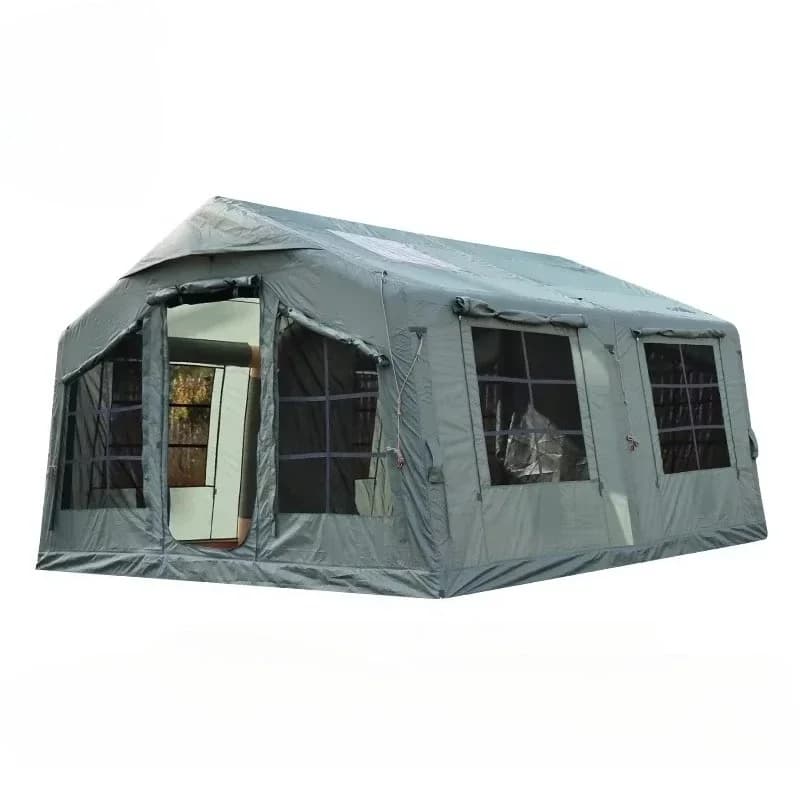 Custom Outdoor 12.96 Squer Meters Camping Glamping Luxury Tent Outdoor Tent House Tents 5-8 Person