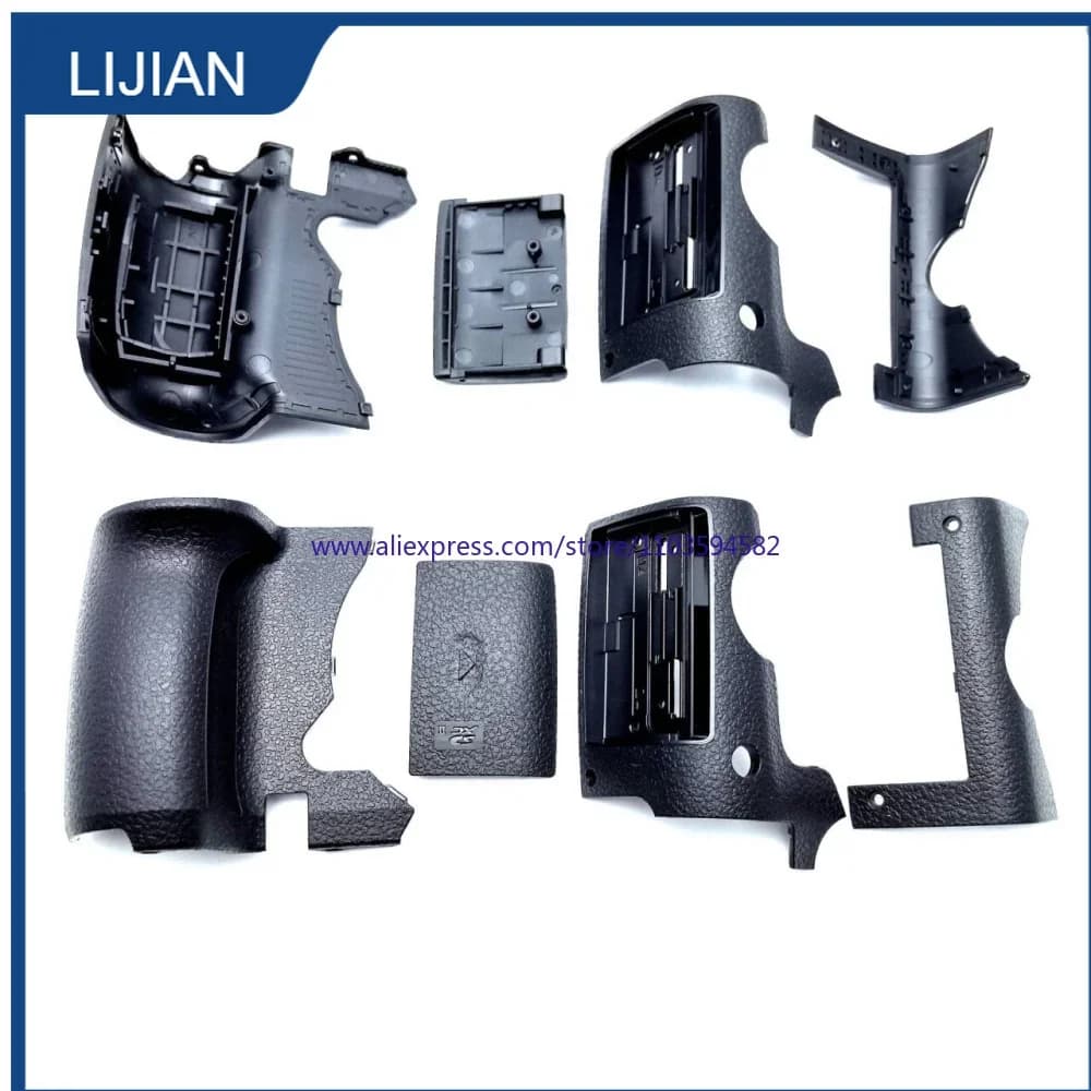 Un Set Nuovo Originale Per Panasonic Lumix DC-GH5 GH5S GH5 Porta Carta SD con Impugnatura a Molla In Gomma Anteriore Lato Sinistro Copertura Rubbe Parte