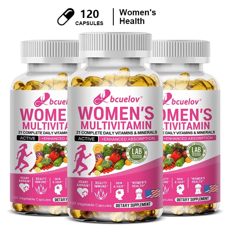 Multivitamin Supplement and Antioxidant Mineral, Improves Nutrient Absorption, Heart Health Support, Natural Energy
