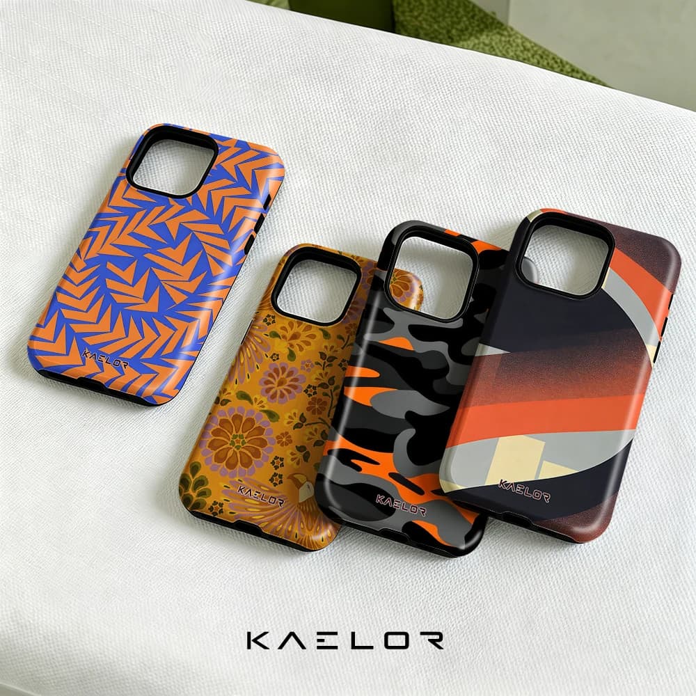 Orange Arrow Maze Phone Case for IPhone 17 16 15 14 13 Pro Max Plus Single Double-layer tough Shockproof Case