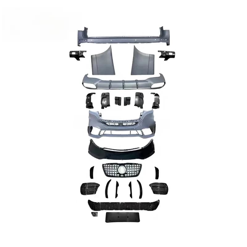 Modification High Quality Sprin VAN W907 to GT Style Car Bumper Diffuser Conversion Kits Bodykit
