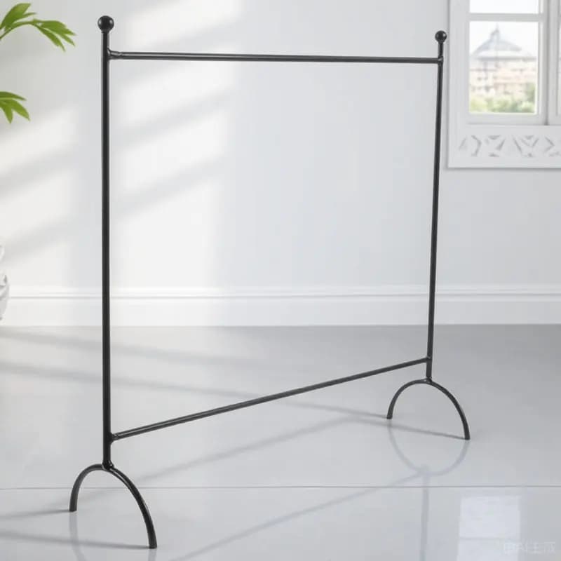 Elegante Espositore per Appendiabiti in Metallo, Mobili in Miniatura, Supporto Decorativo in Ferro Stabile, Accessori