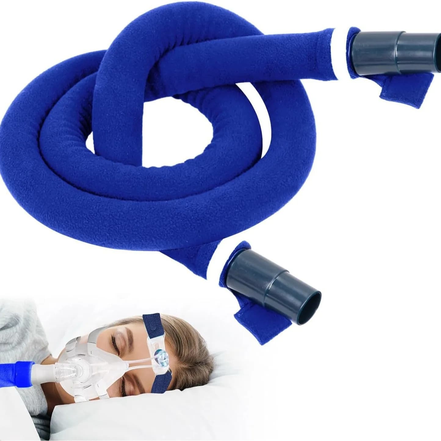 Guaina protettiva per tubo respiratorio CPAP, guaina isolante termica per tubo dell'ossigeno, guaina protettiva per tubo compatibile