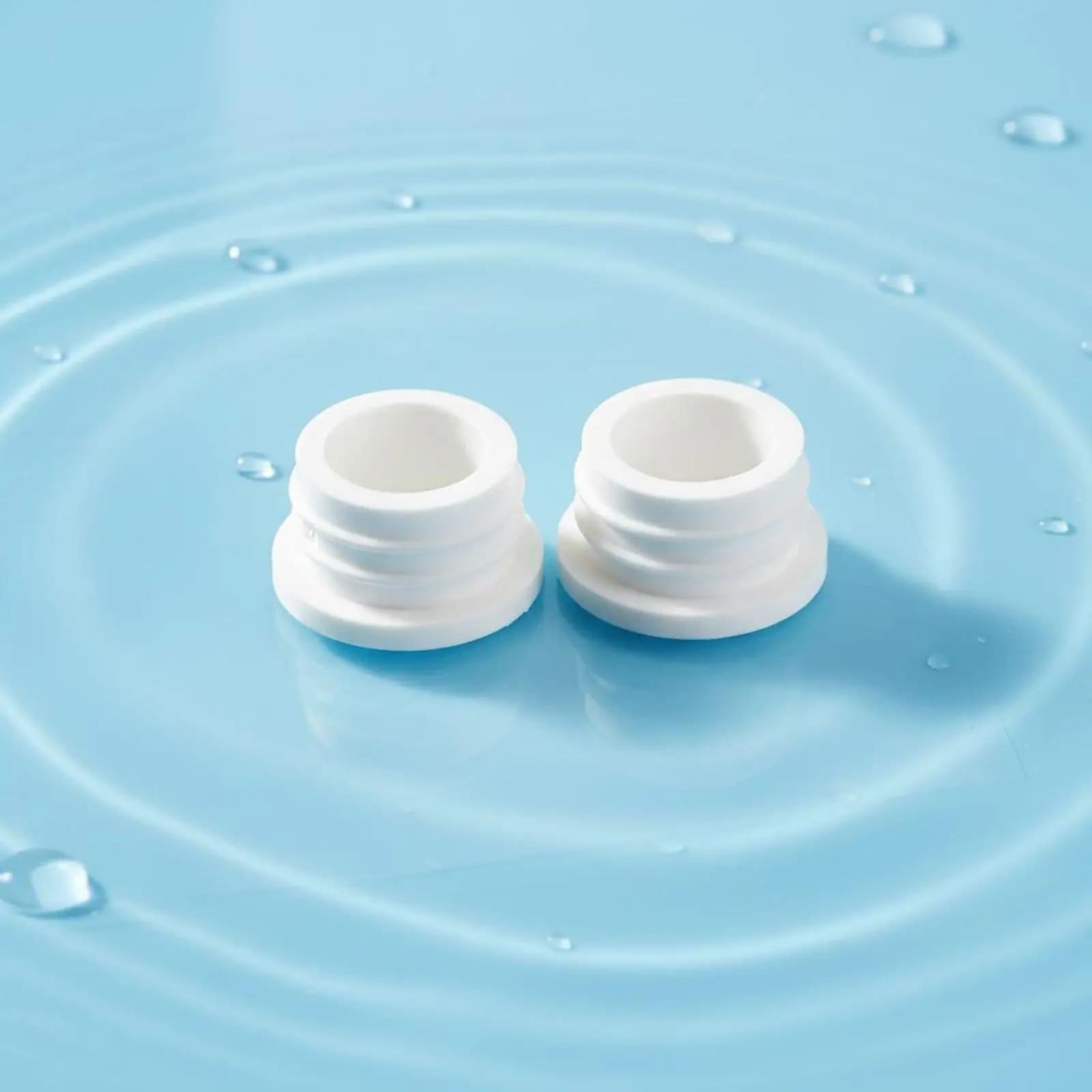 Replacement Rubber Pool Ladder Plug 2 Pack for 42mm Openings Swimming Pool Ladder End Cap Durable Maintenance Accessory
