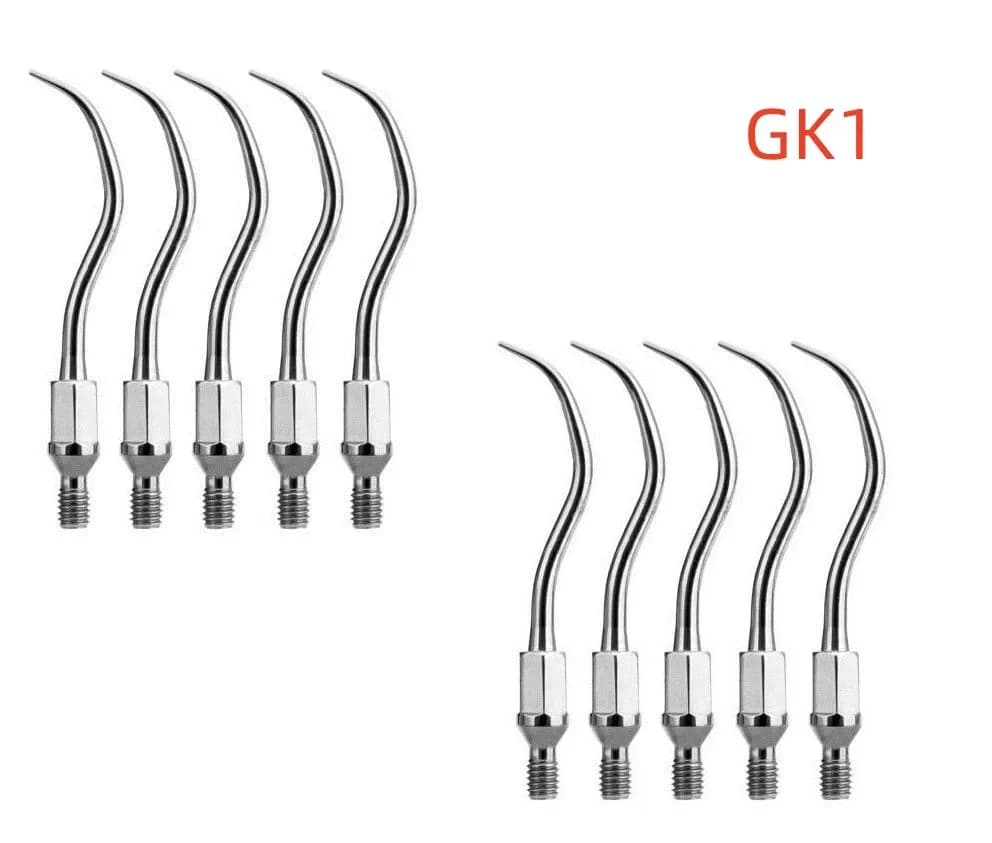 1-10 PZ Punte di Ricambio Universali GK1 per Ablatore Dentale Compatibili con KAVO SONICFLEX - Strumenti per Pulizia Dentale