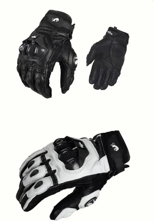 Furygan AFS6 Motorcycle Gloves Summer Moto Racing Gloves Carbon Fiber Leather Motorbike Gloves Protective Gear