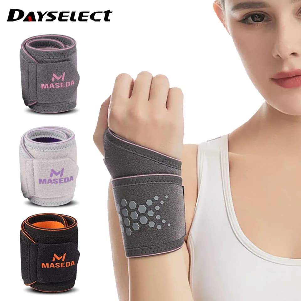 1 pz protezione per il polso leggera sottile guaina tendine dolore lesioni sportive supporto stabile nylon elastico pressurizzato avvolgimento protezione per il polso
