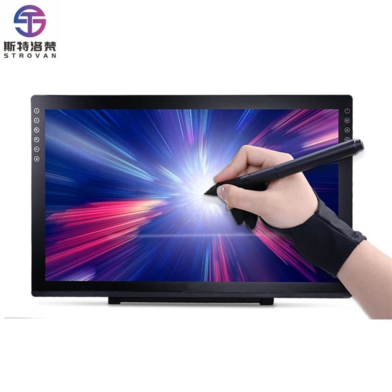 Display LCD per Tablet con Interfaccia USB e DVI, Penna Touch, Nuovo Strumento di Disegno Grafico a Pressione