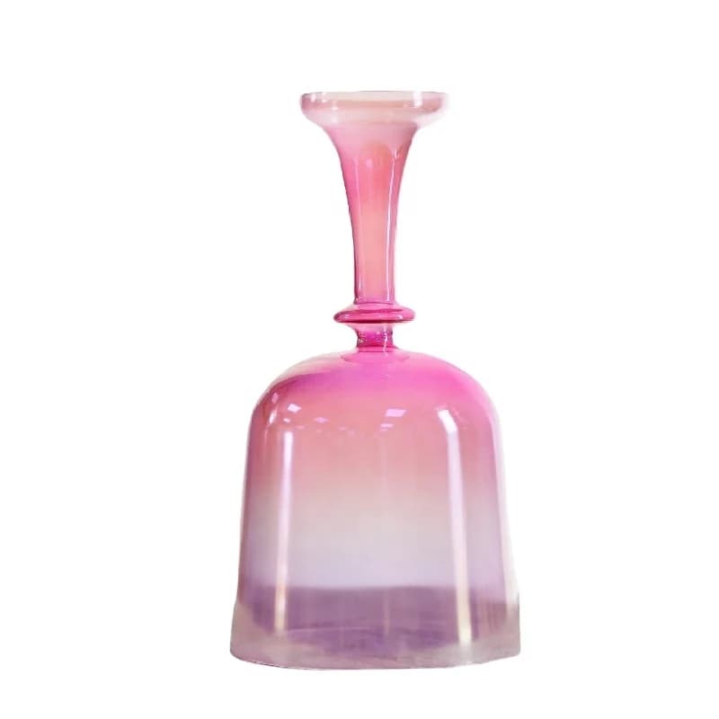 Mountain Rain Handle Quartz Crystal Singing Bowl Percussion Instrument Yoga Mediation Sound Healing Holy Grail Sound Bath