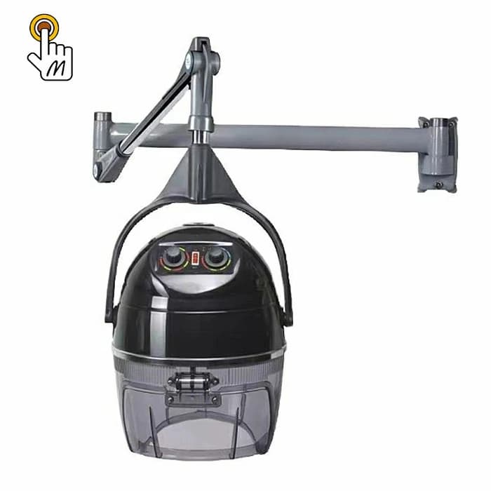 New design hair dryer holder with hood professional salon accessories for 220v ion barber with low price