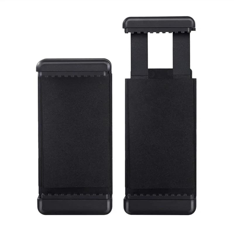 Supporto Clip per Telefono Cellulare da Attaccare al Treppiede Fotografico, Adattatore per Treppiede e Monopiede per Smartphone