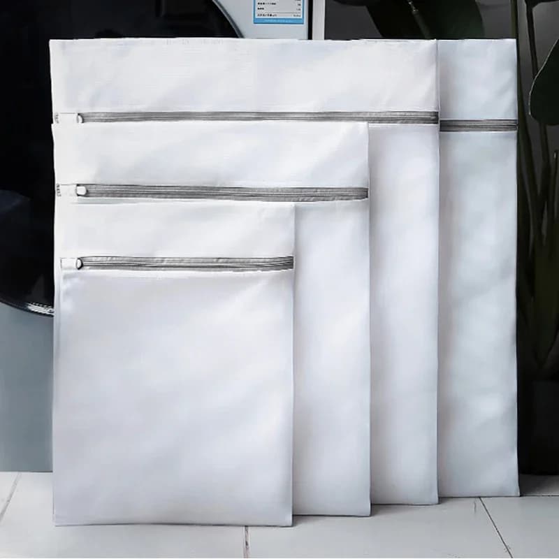 4PCS/1PC/1 Set Sacchetti per la biancheria in rete Sacchetti per il lavaggio della biancheria Sacchetti per il lavaggio del cesto della biancheria a rete grossolana Sacchetti per lavatrici per lavatrici Borsa per reggiseno a rete