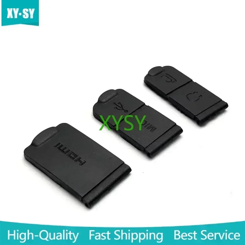 NUOVA Coperchio in Gomma USB per Nikon EOS D7100, Coperchio Interfaccia HDMI Compatibile con Microfono, Ricambio per Fotocamera Digitale