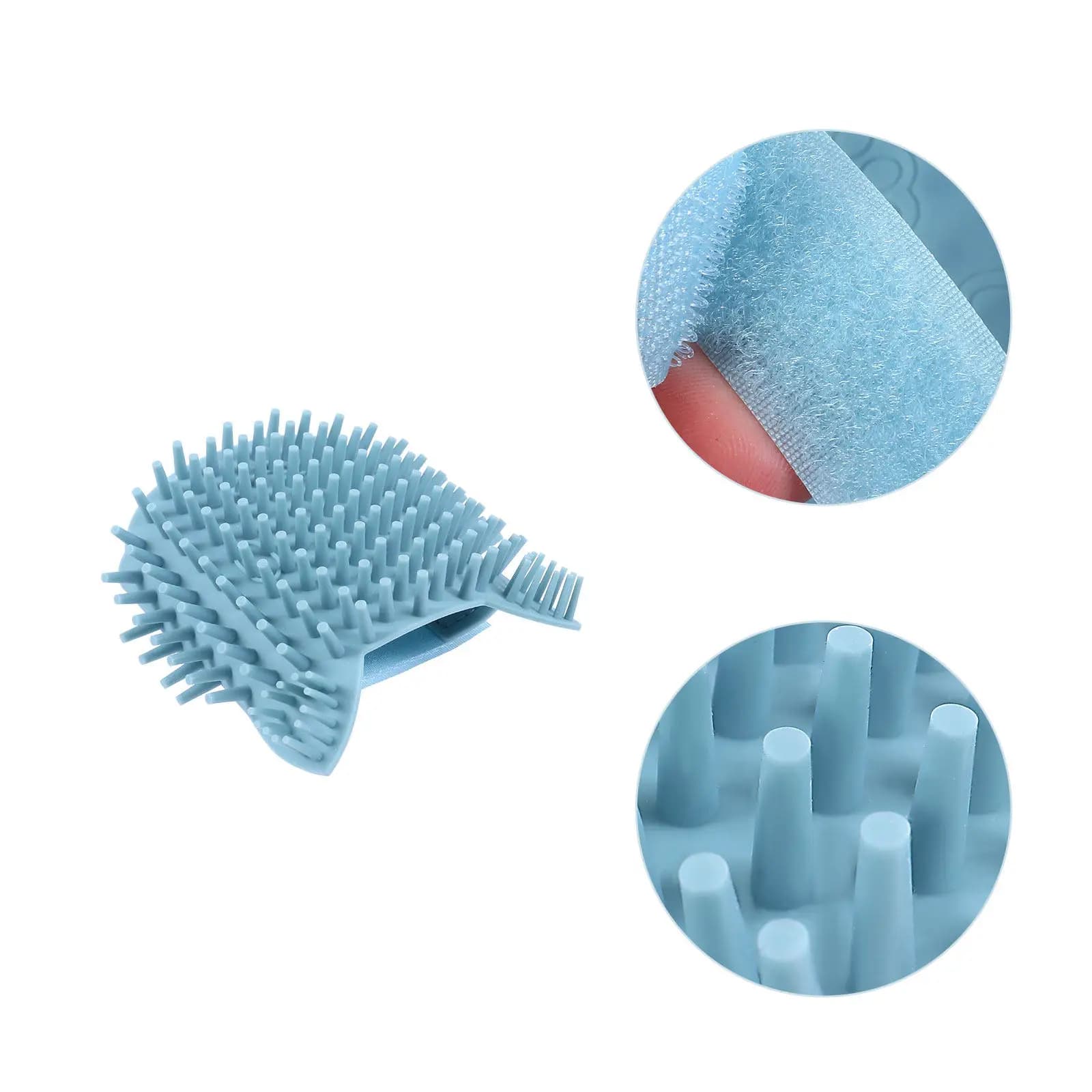 Cat Wall Corner Self Grooming Massage Brush Silicone Pet Grooming Tool for Cats Blood Circulation Health