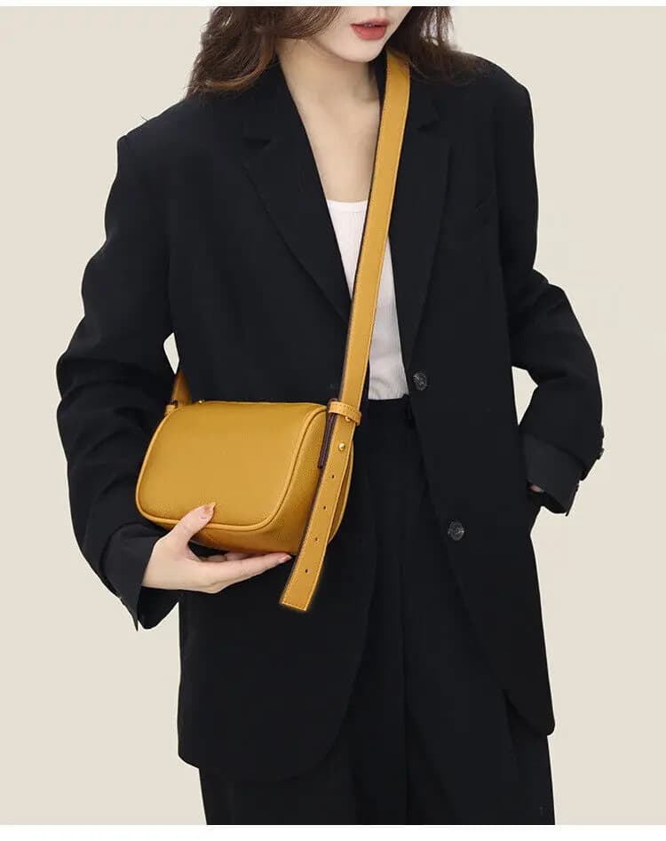 Real Leather Shoulder Cross Shoulder Handbag Women