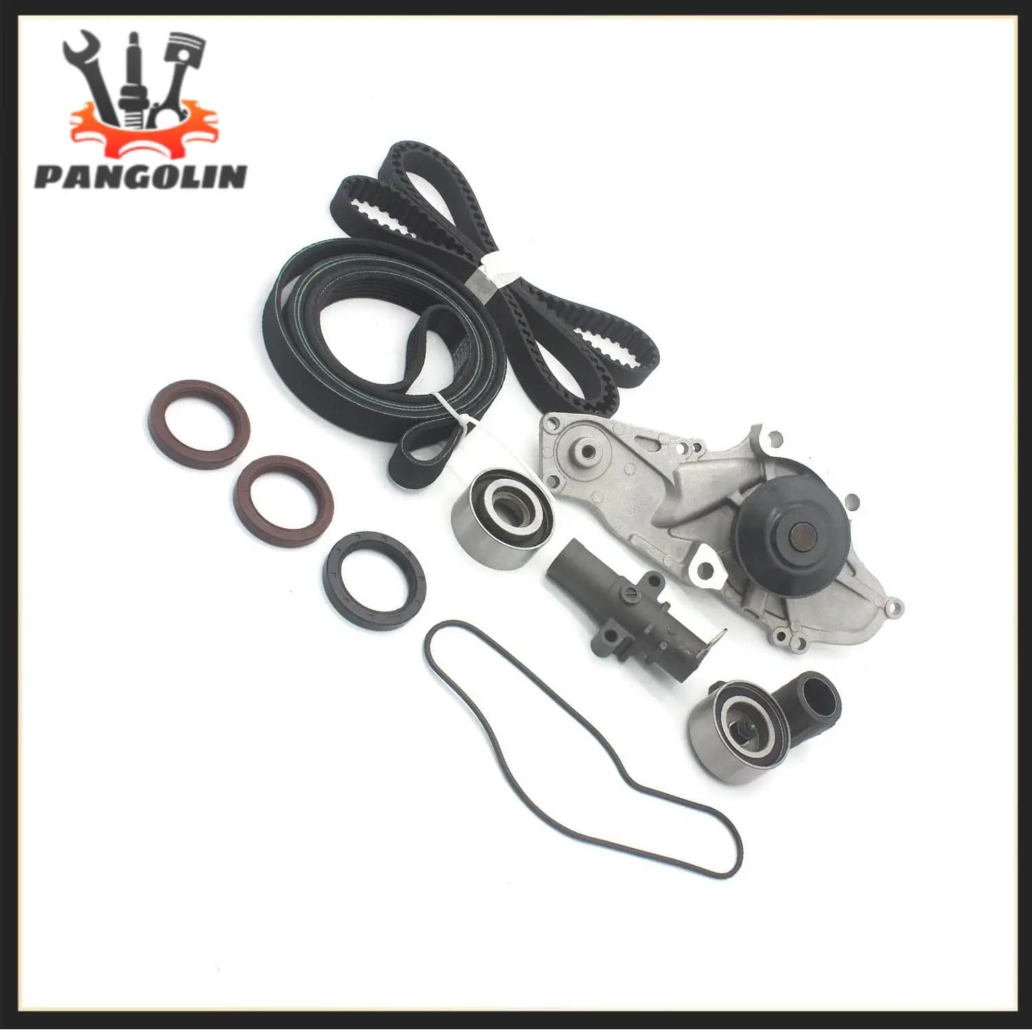 1set Timing Belt Kit w/Water Pump 14400-RCA-A01 14550-RCA-A01 14510-RCA-A01 14520-RCA-A01 For Honda Accord Odyssey Acura MDX V6