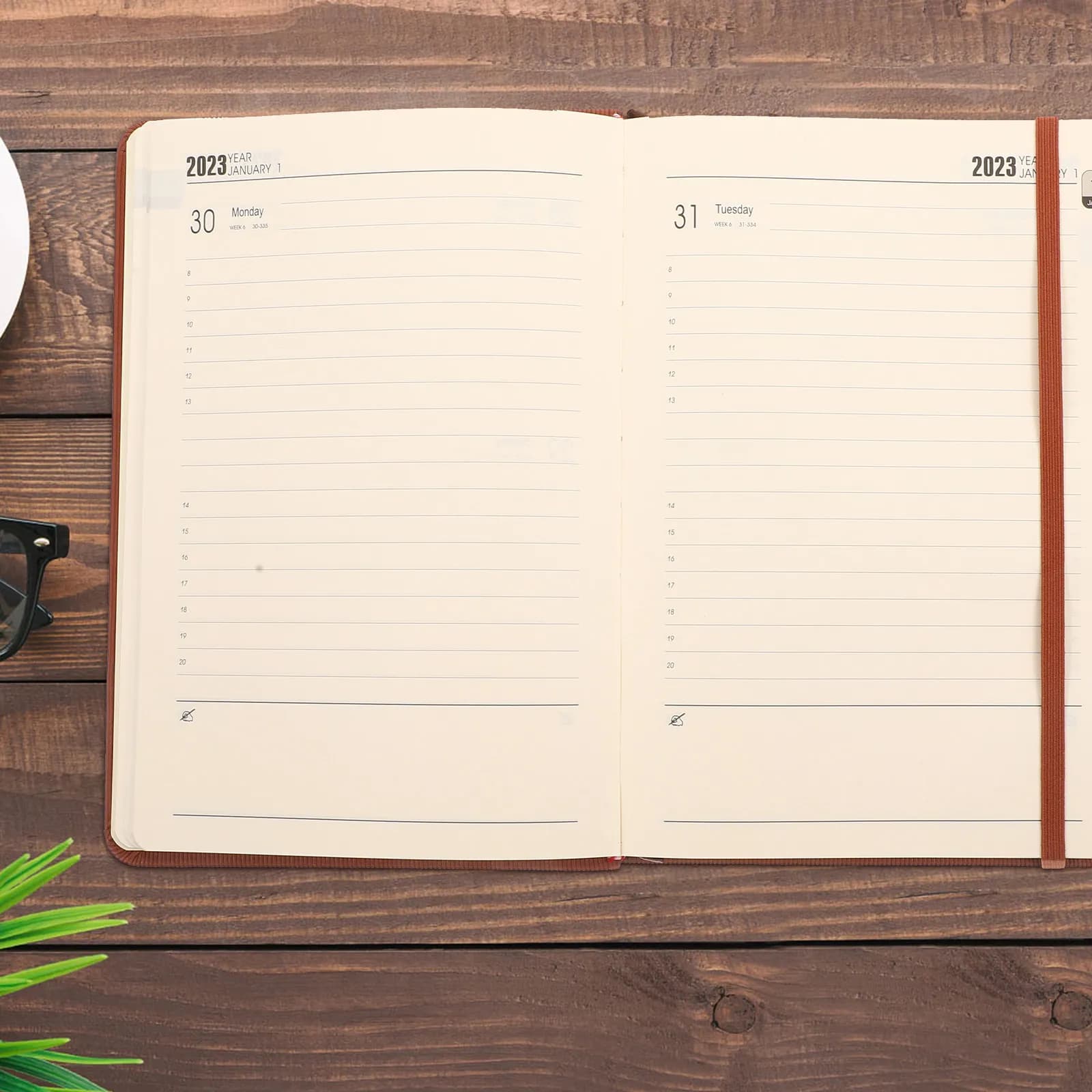 Agenda Planner 2023, Blocco Note Multifunzione per Organizzazione Quotidiana, Gestione Lavoro e Studio, Manuale di Pianificazione Portatile