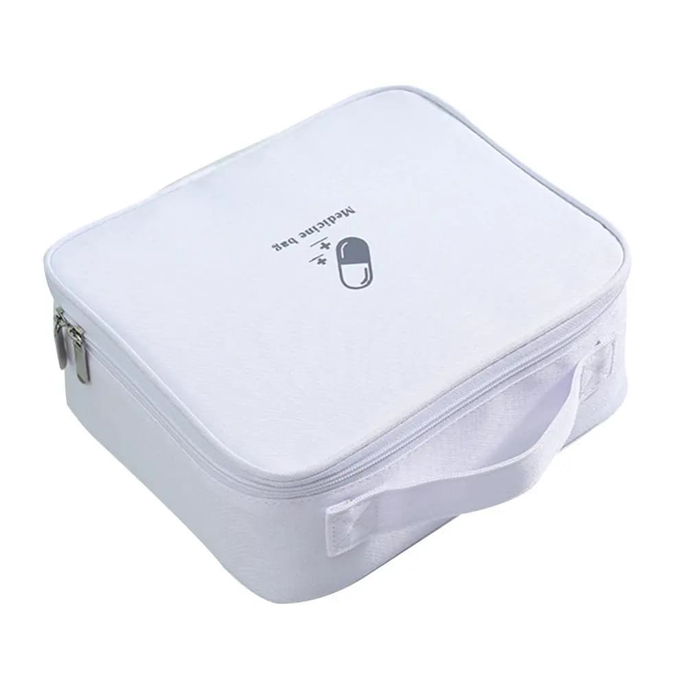 Borsa portatile di emergenza in tessuto Oxford, organizer per medicinali, custodia da viaggio, kit di pronto soccorso, borsa multiuso