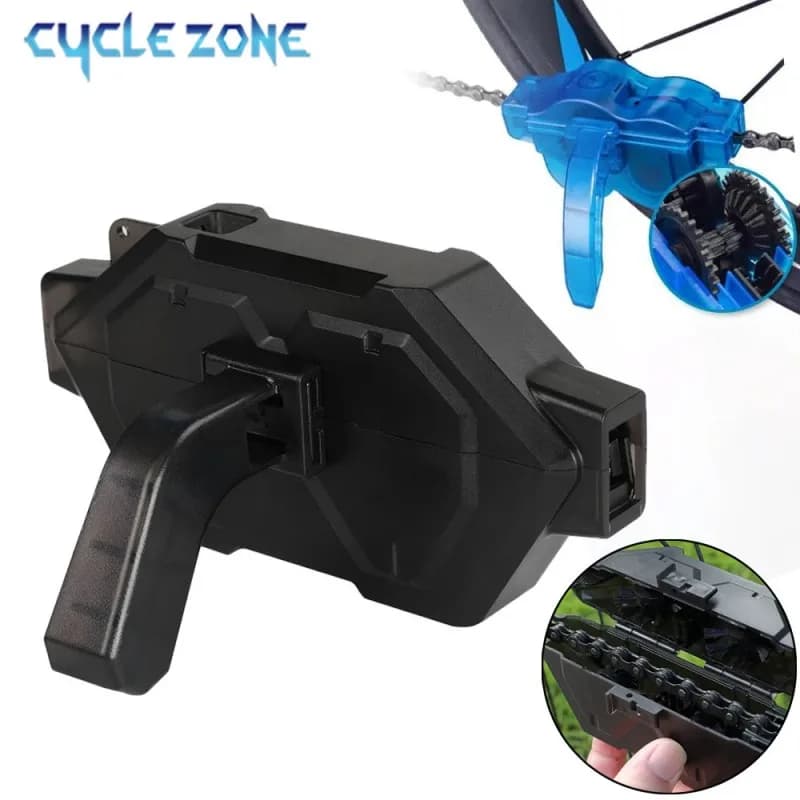 Pulitore per Catene Bicicletta con Forte Magnete, Spazzola per Pulizia Catene Bici, Strumento di Manutenzione per Pulizia Catene