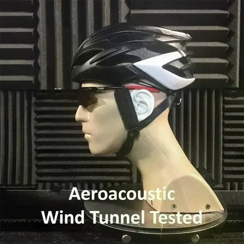 AirStreamz Cycling Wind Noise Reducer Wind Noise Blocker Helmet Accessories Noise Reduction Biking And Cycling Gear