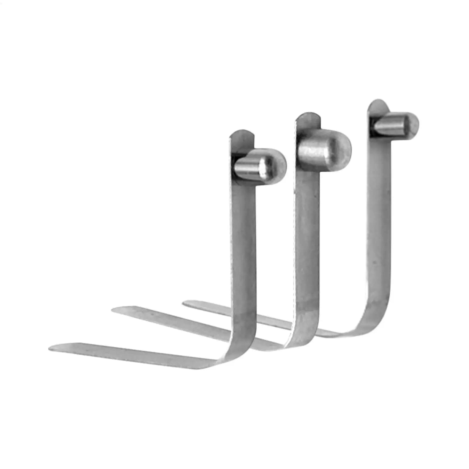 Clip a Bottone 5 Pezzi, Morsetti di Posizionamento a V, Clip Porta Pagaia per Kayak, per Campeggio, Tenda, Tettuccio Esterno, Veranda, Tubo per Barca