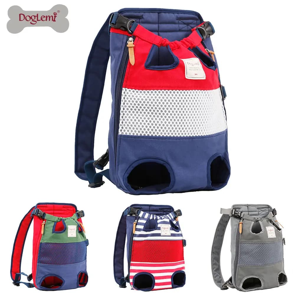 Nuovo Zaino Trasportino per Cani e Gatti, Borsa da Viaggio Portatile Grande da Petto per Trasporto Esterno di Animali Domestici, Mochila Para Perro
