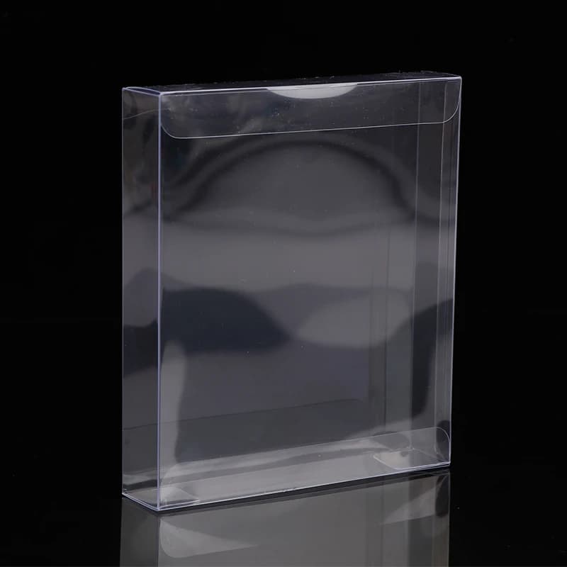 Scatola di visualizzazione di immagazzinaggio con copertura protettiva per carte da gioco in PET trasparente per custodia da collezione in plastica DC SS 3CD 4CD