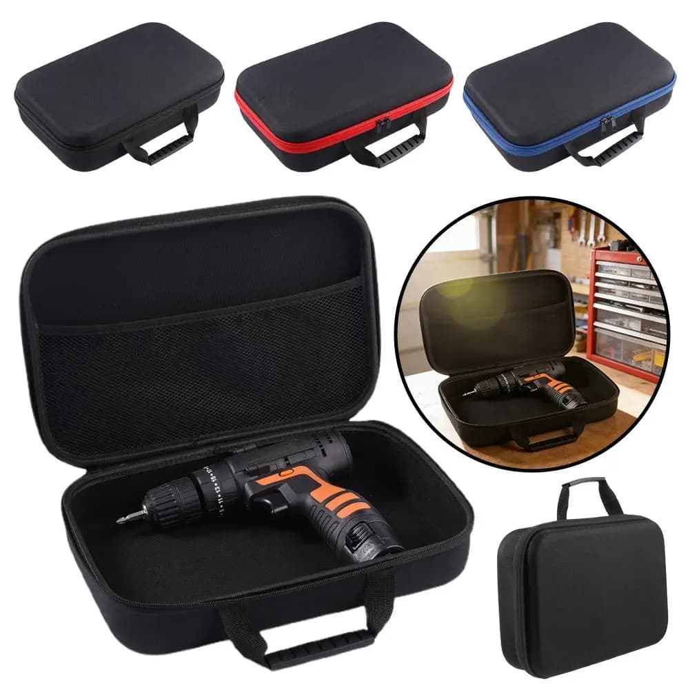 Large Capacity Tools Bag 3-size Available With Red Edges Tools Waterproof Tool Bags Electrician Hardware Tools Bag