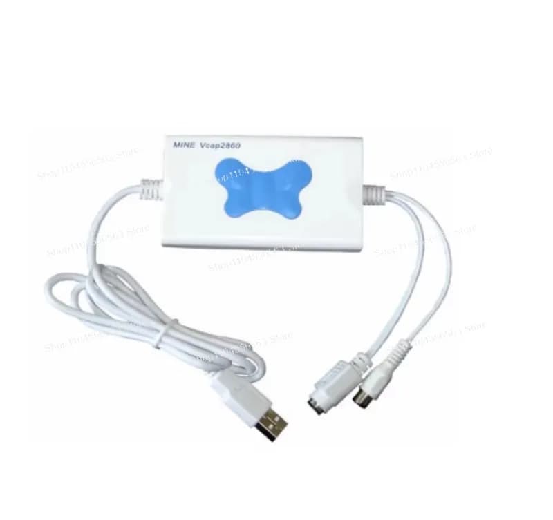 Vcap2860 USB Video Capture Box Scheda di acquisizione video per ecografia Doppler a colori, supporta sistemi Win7 e Win10