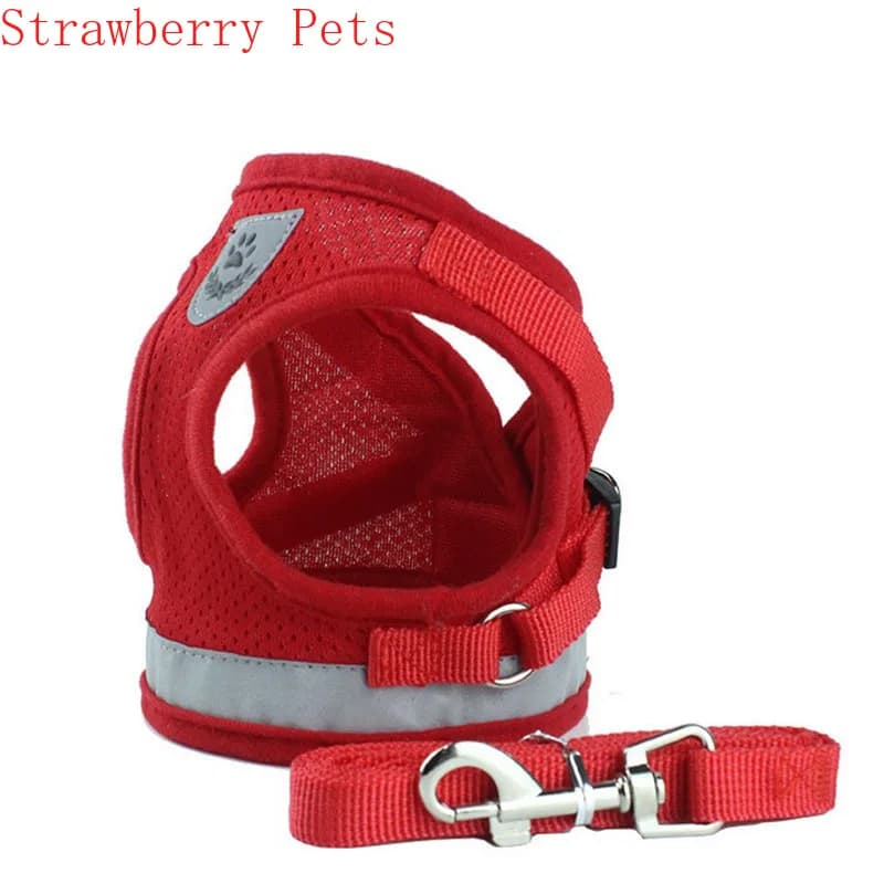 Collare per cani riflettente in maglia, collare per cani, collare per cani, Set di guinzagli per cani di piccola e media taglia, Nylon, cuccioli, gatti, guinzaglio