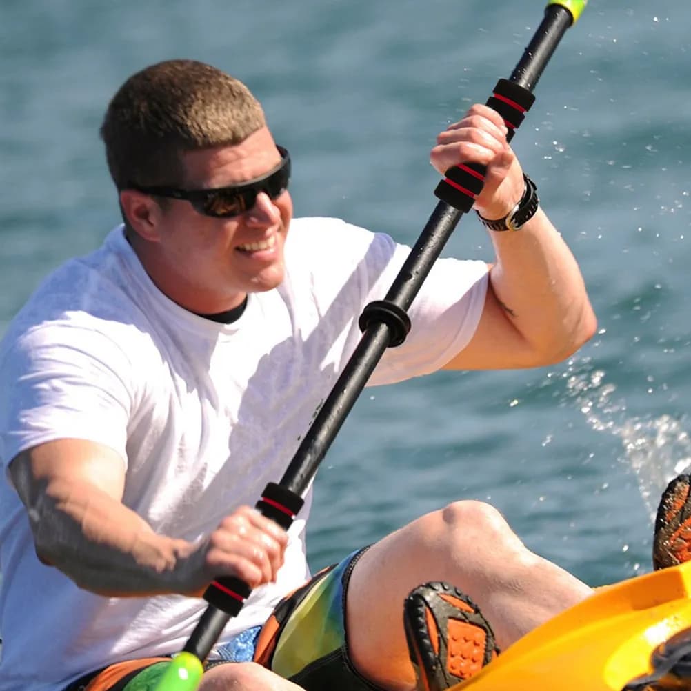 20 Paia di Impugnature per Pagaie da Kayak, Protezioni Antiscivolo in Spugna, Assorbenti, Traspiranti, Confortevoli al Tatto, Accessori per Kayak