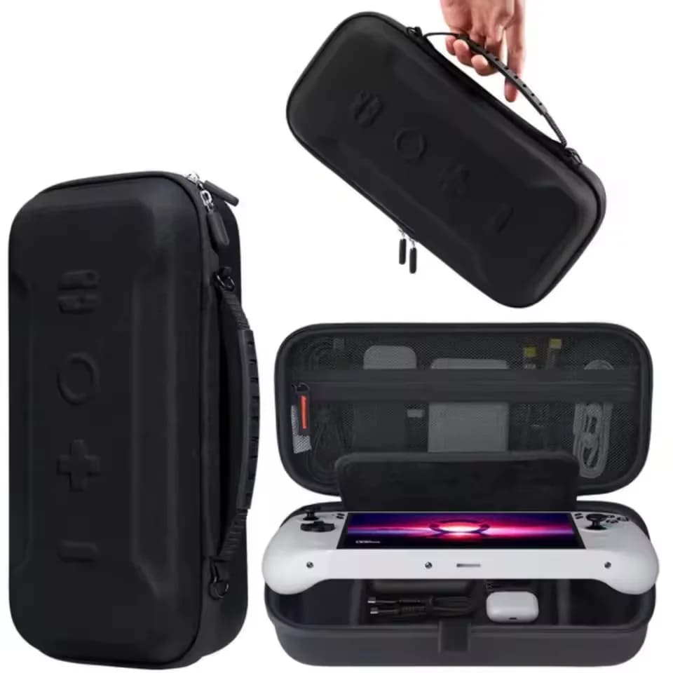 Custodia da viaggio per console di gioco Lenovo Legion Go S, borsa protettiva antiurto con guscio rigido e tasca in rete