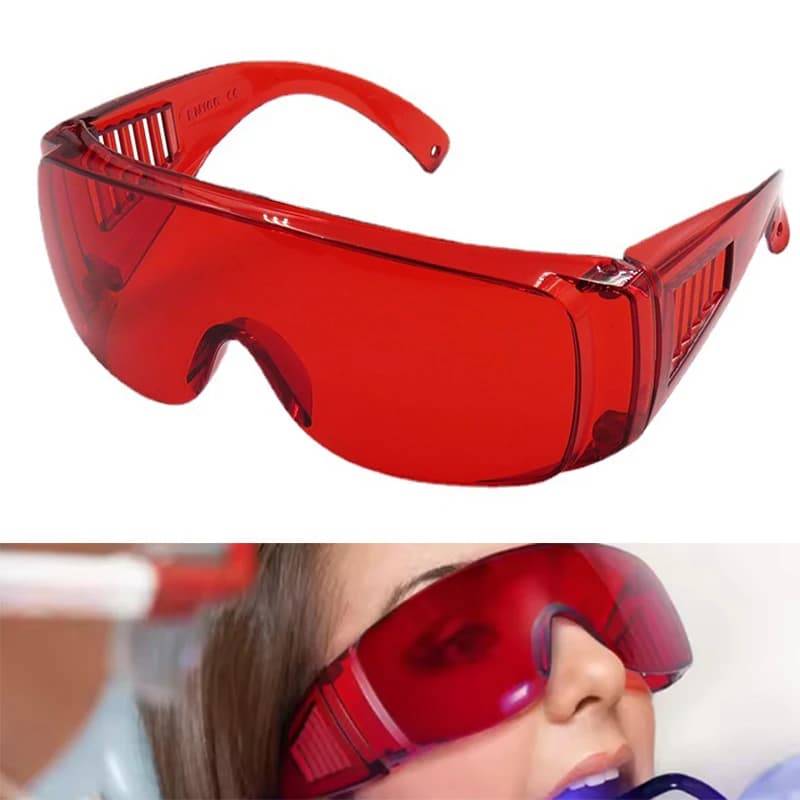 Dental Eye Protection Glasses For Dental Lab Goggle Eyewear Glasses Waterproof Multicolour Curing Light UV Teeth Whitening Tool