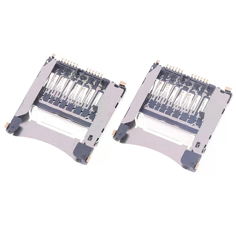 Memory Card Slot Component Reader Holder Assembly For D3300 D810 D750 Card Slot 1PCS