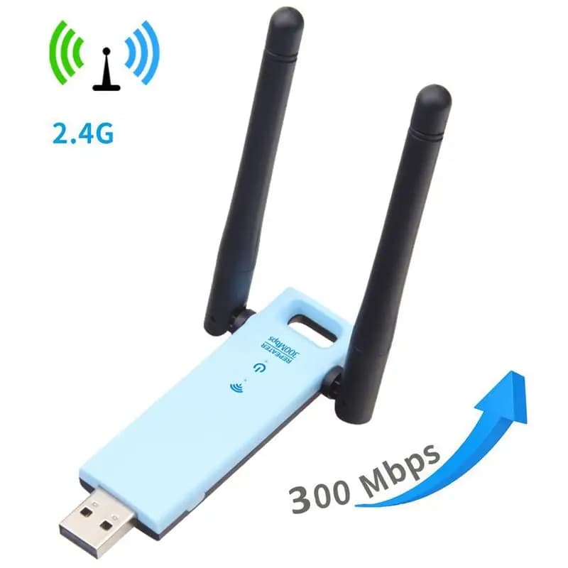 Ripetitore wireless portatile USB WiFi Extender Booster 2.4G 300Mbps Ampia copertura Plug and Play