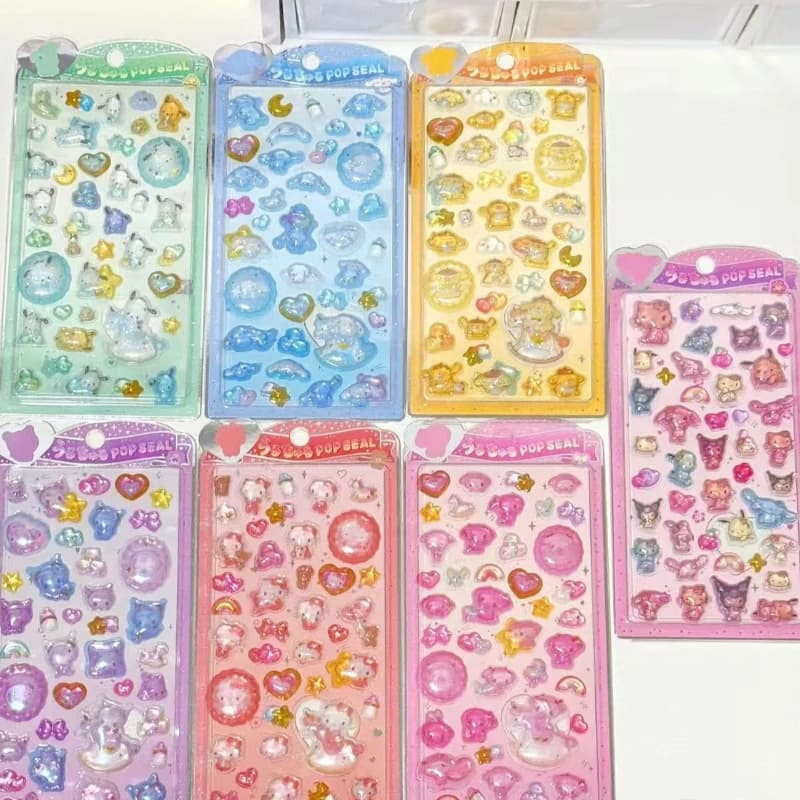 Nuovo Adesivo in Cristallo Tridimensionale a Rilievo Hangyodon a Forma di Gattino, Decorazione Fai-da-Te per Telefono, Quaderno, Fotocamera, Regalo di Compleanno per Ragazze