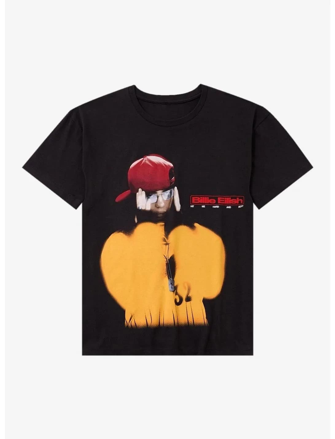 Billie Eilish Hit Me T-shirt stampata Harajuku Y2k Top Vintage Donna Uomo Cotone Abiti oversize Vintage Unisex Tee Abbigliamento