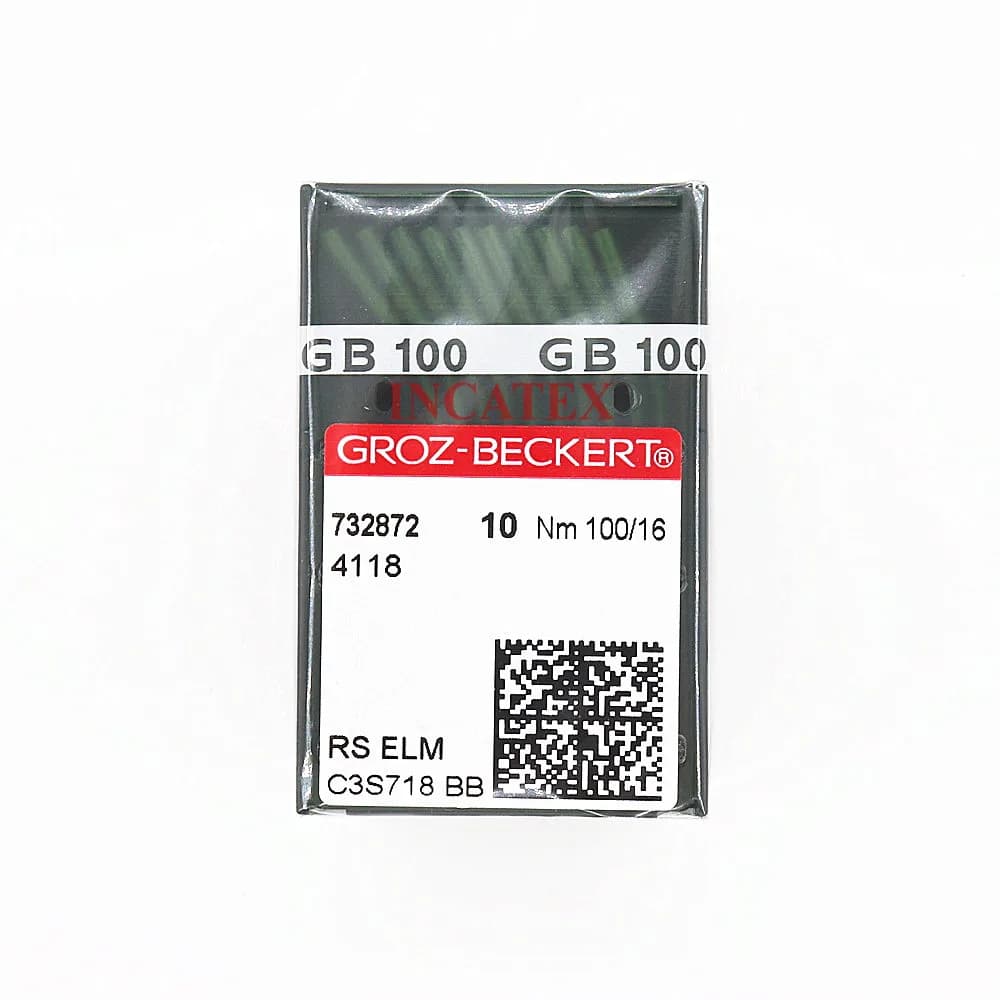 100 pz Genuino Groz-Beckert Ago Per Maglieria RS ELM 4118 Nm 100/16 Per SHIMA SEIKI Macchina Per Maglieria Cinese
