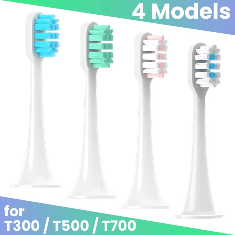 Hot Replacement Heads for Xiaomi Mijia T300/T500/T700 for Sonic Electric Brushes with Caps Sealed Package Soft Heads