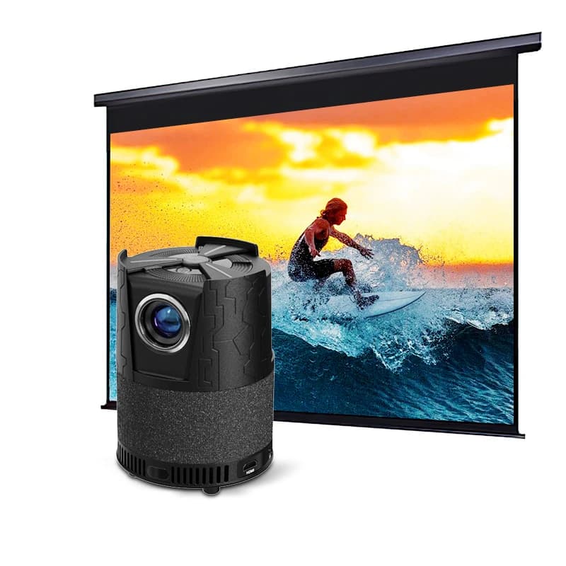 Proiettore Video Mini Smart ODM Android 9.0 450 ANSI Supporto 4K per Esterni