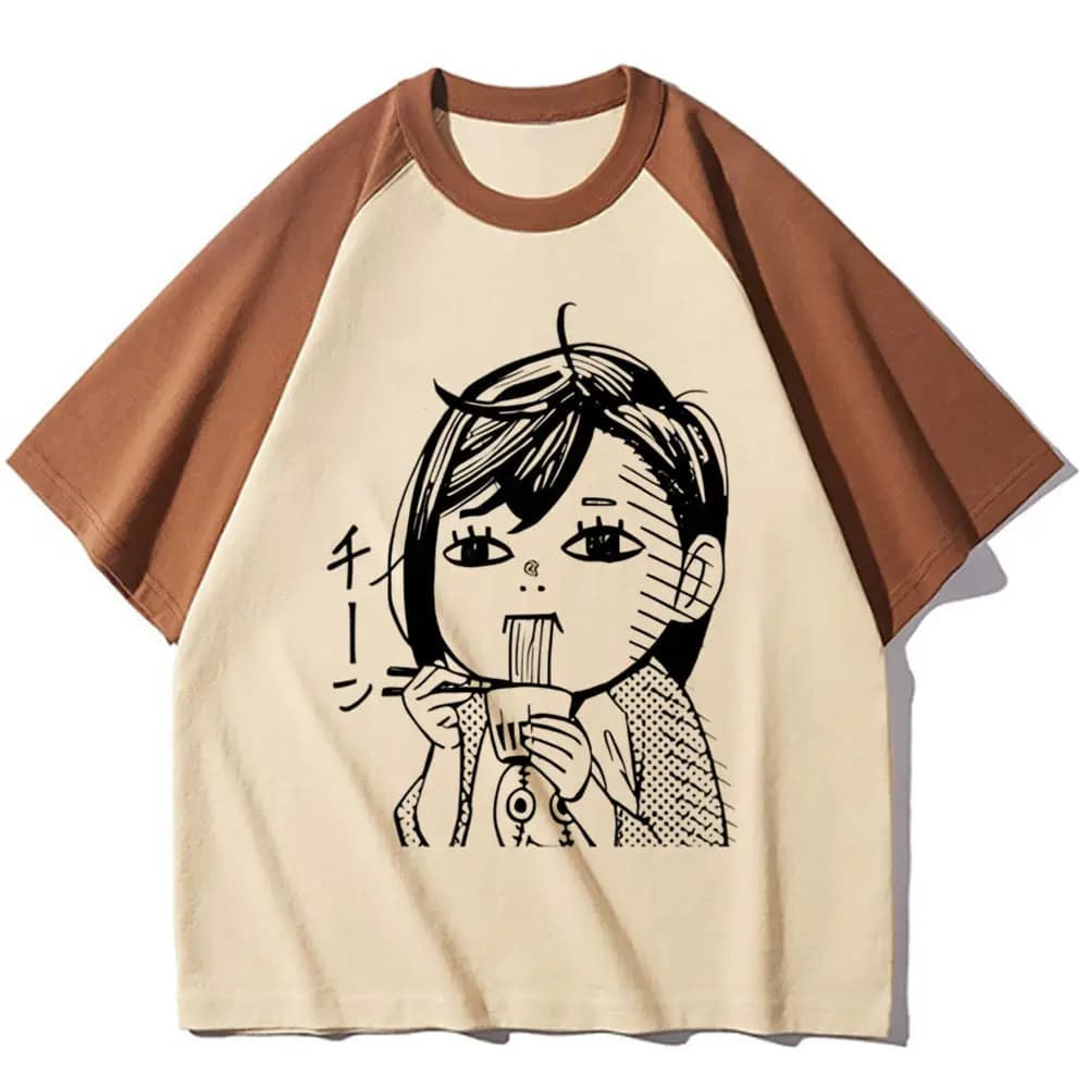 Dandadan t-shirt female Graphic anime streetwear Comfortable Punk shirt Psychedelic hip hop University Pastel Digital Colorful
