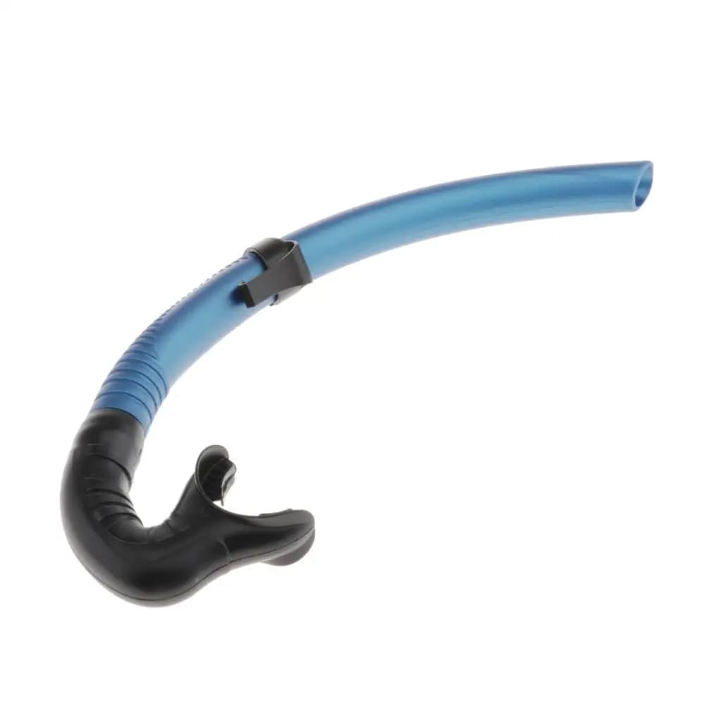 Free Dive Snorkeling Tube Silicone Mouthpiece Swimmer Training Snorkeling Gear for Underwater Pool Use