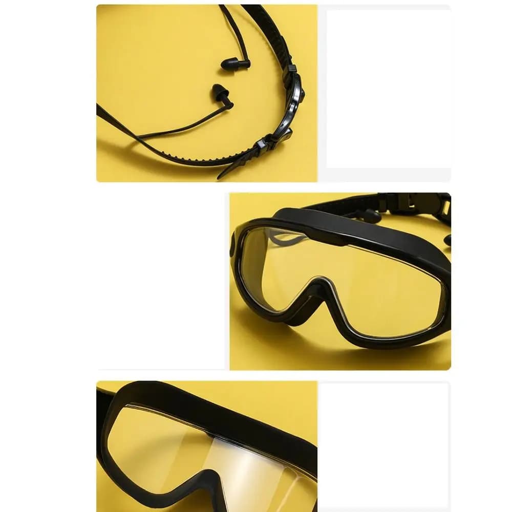 Waterproof Multi-color Anti-UV Flat Light Anti-Fog Silicone Swim Eyewear Swimming Glasses Swimming Goggles Diving Eyewear
