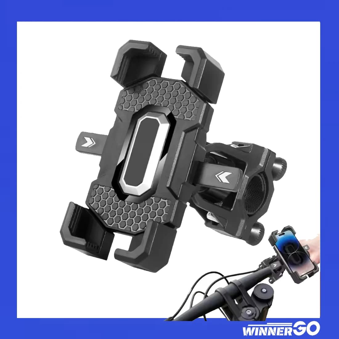 Supporto per telefono per bici da moto Clip per culla per manubrio per scooter per iPhone 16 17 Pro Max/Plus 15 14 13 Mini XIAOMI