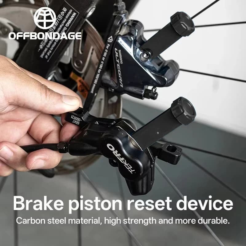 360 ° Swivel tool to widen the brake pads of the bicycle, durable, steel, for bike, disc oil, piston reset, hydraulic brake caliper, piston extension