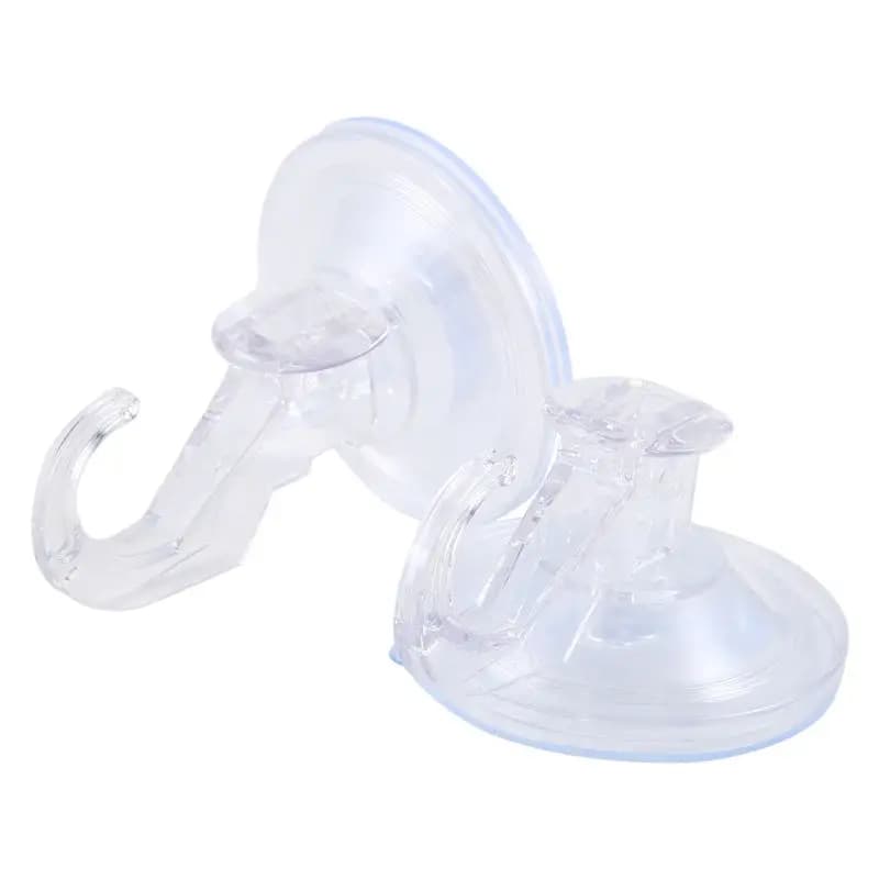 Large Transparent Reusable Heavy Duty Vacuum Suction Cup Hook