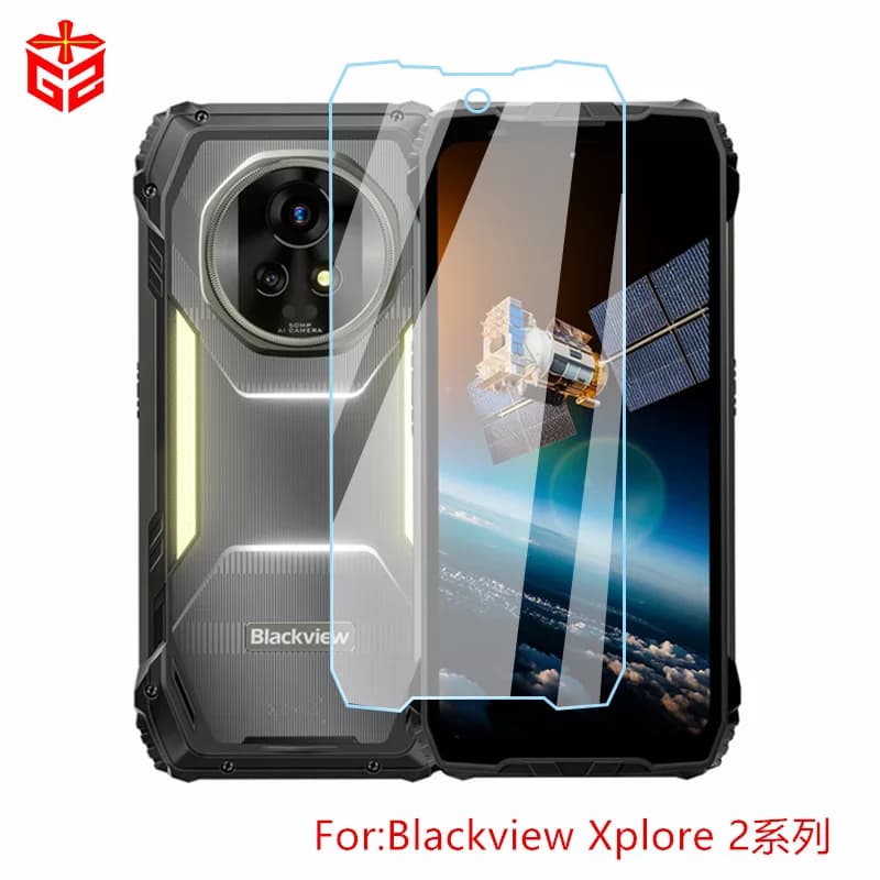 2pcs/lot Screen Protector Tempered Glass Film for Blackview XPLORE 2/XPLORE 2 Projector/XPLORE 2 Satellite Tempered Glass Film